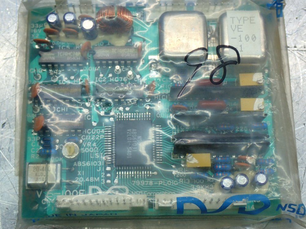 Nsd Corp. Ve-100e 79978-pl0ic Board - Ve-100-1