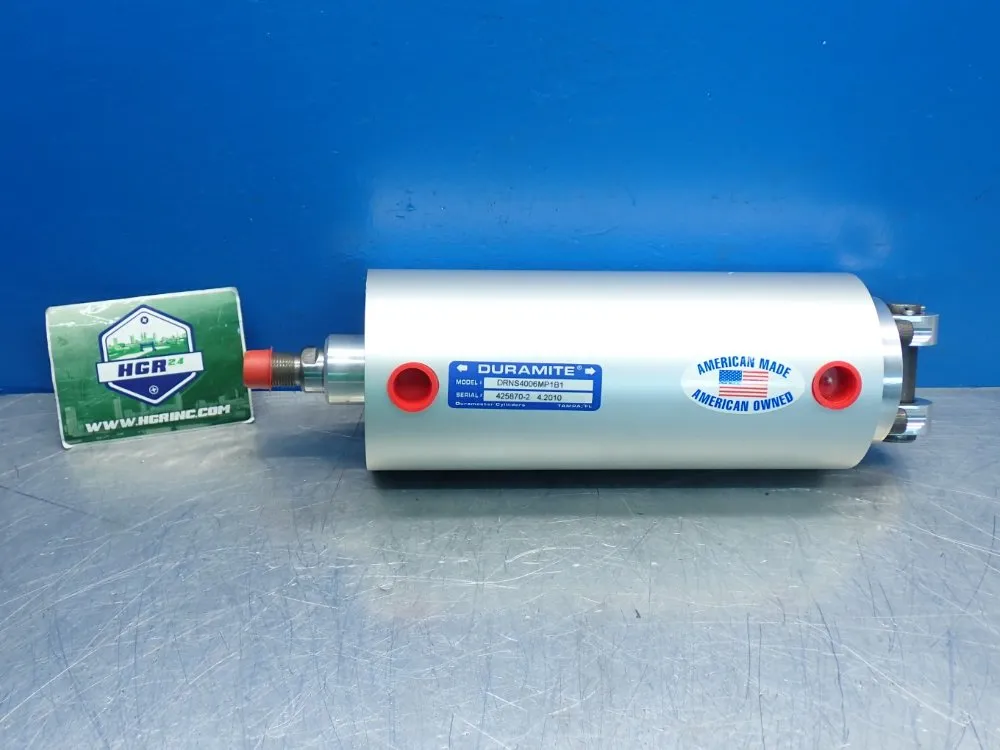 Duramaster Cylinders Duramite Pneumatic Stroke Cylinder Unit - Drns4006mp1b1