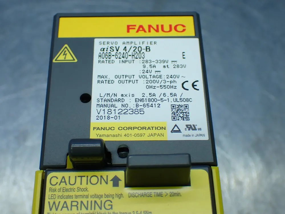 Fanuc Servo Amplifier. - A06b-6240-h203