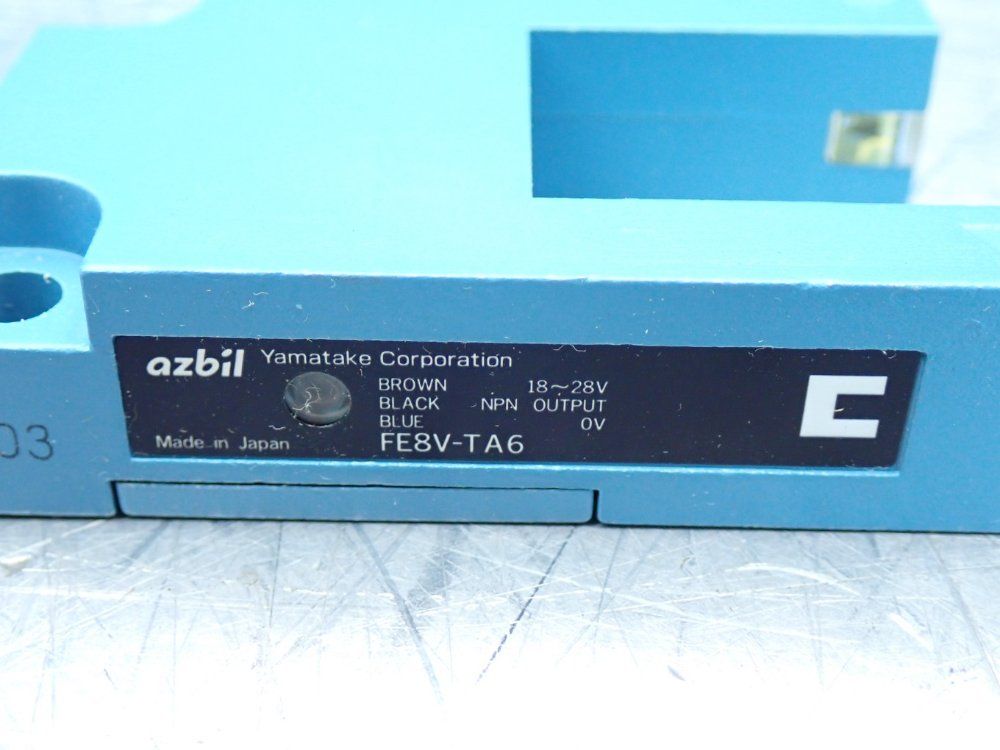Azbil Photoelectric Sensor - Fe8v-ta6-903
