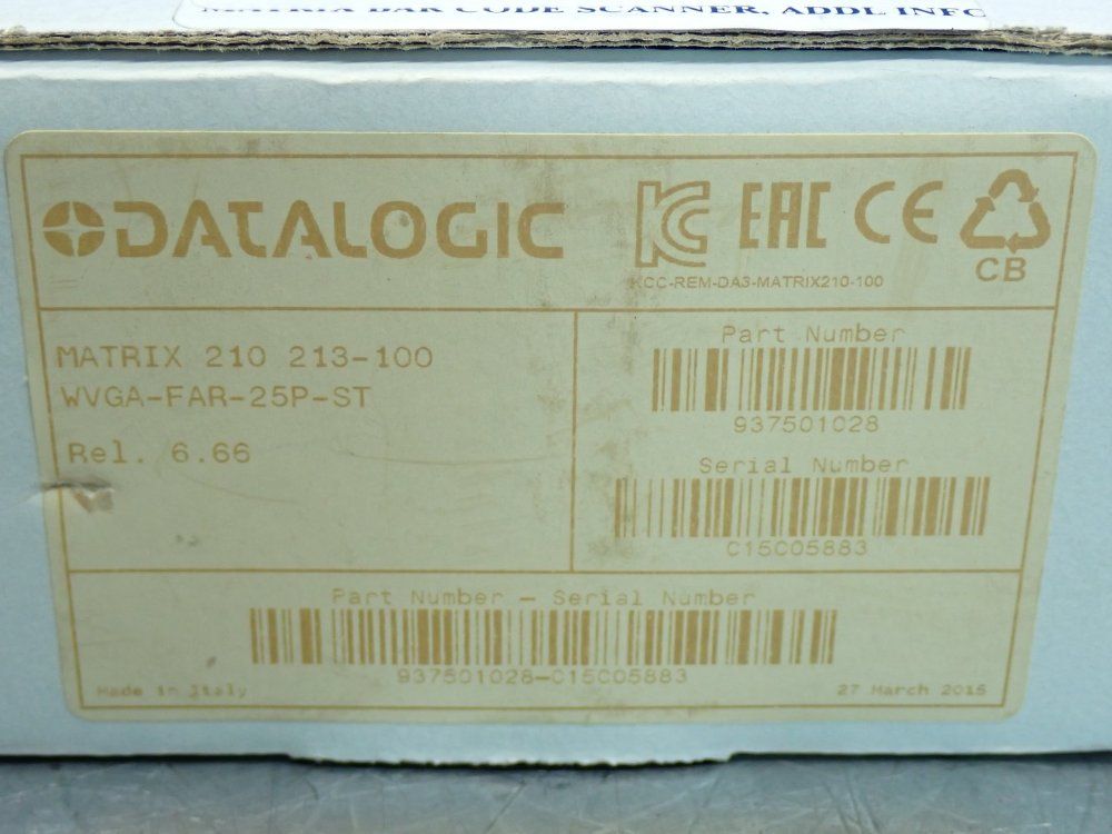 Datalogic Fixed Barcode Scanner - 937501028