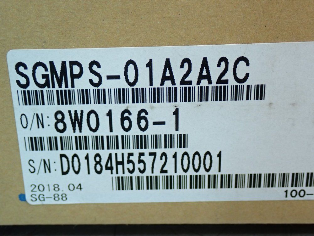 Yaskawa Servo Motor - Sgmps-01a2a2c