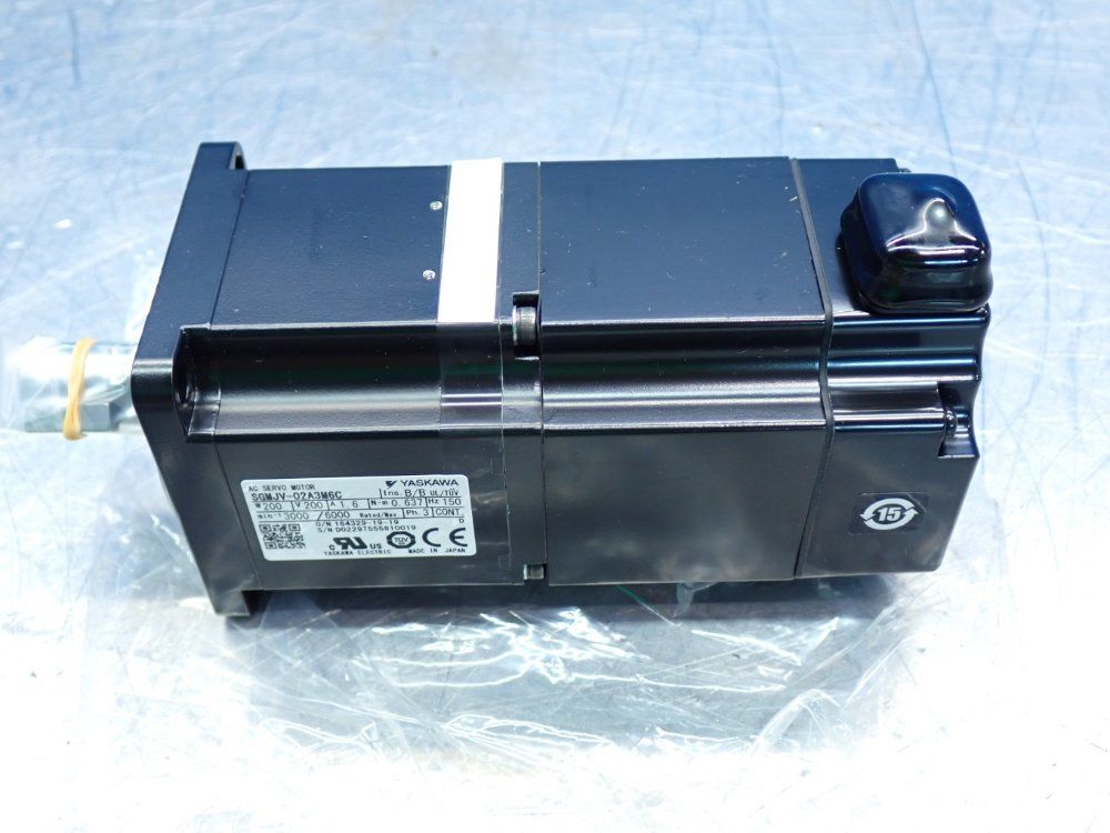 Yaskawa Servo Motor - Sgmjv-02a3m6c