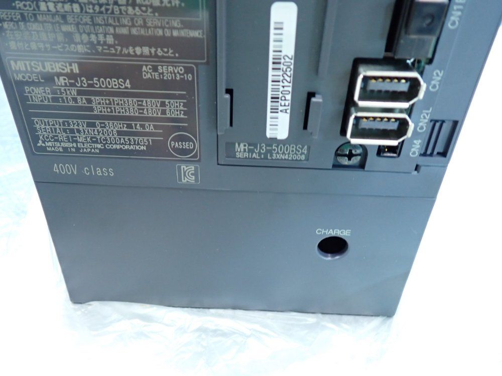 Mitsubishi Ac Servo Amplifier Drive - Mr-j3-500bs4
