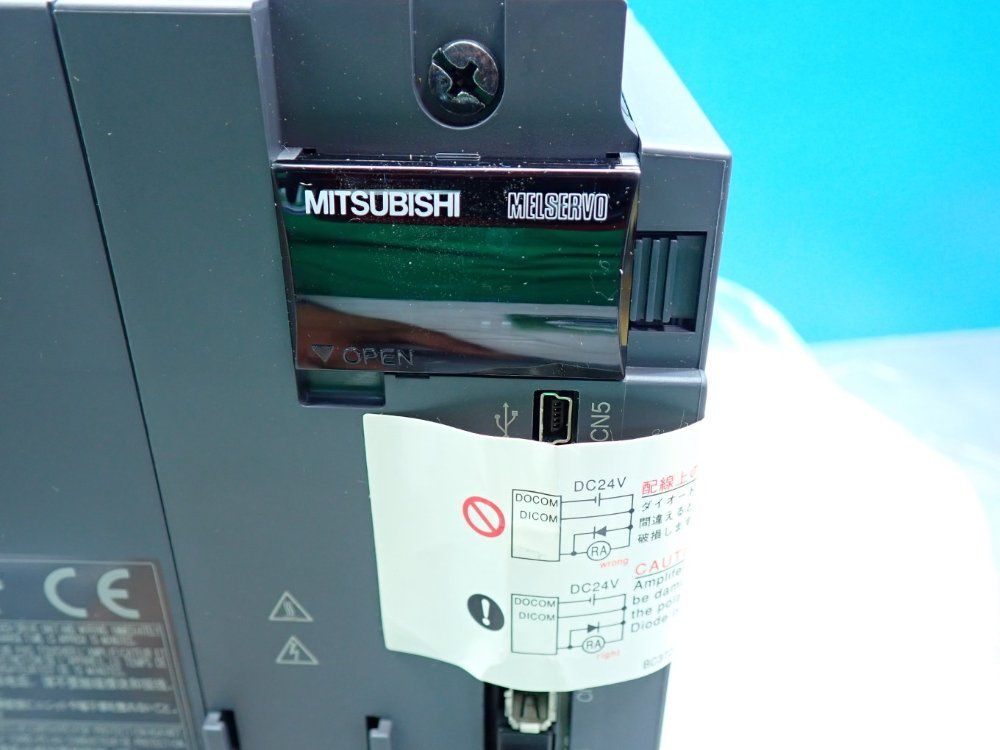 Mitsubishi Ac Servo Amplifier Drive - Mr-j3-500bs4