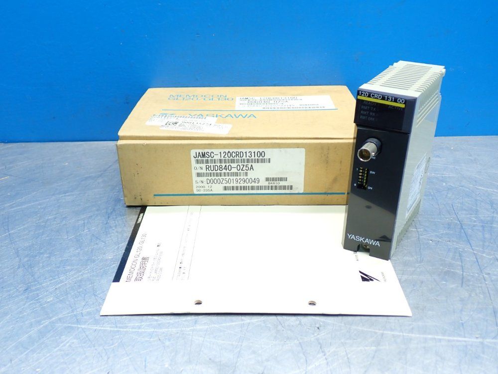 Yaskawa Remote I/o Driver Module - Jamsc-120crd13100