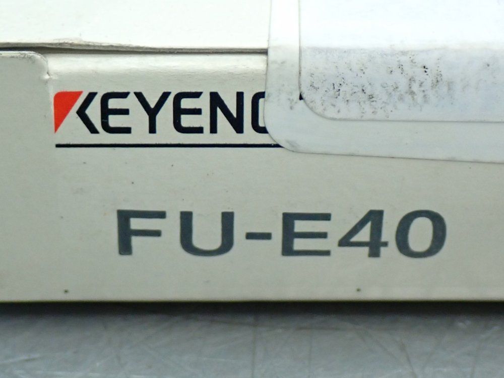 Keyence Transmissive Fiber Optic Proximity Switch - Fu-e40