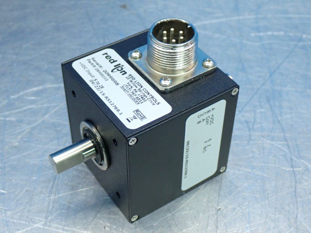 Red Lion 10 Ppr Incremental Shaft Rotary Encoder - Zbh00102