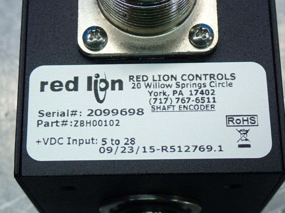 Red Lion 10 Ppr Incremental Shaft Rotary Encoder - Zbh00102