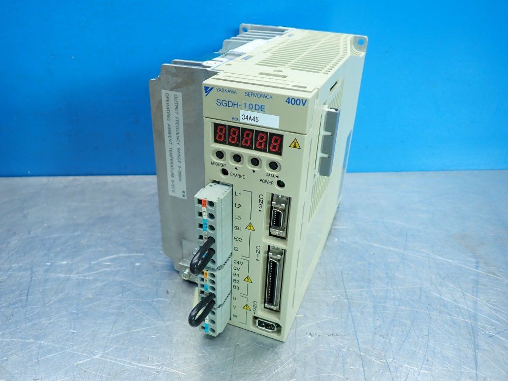 Yaskawa Sigma Ii Series Servopack Ac Servo Drive Servo Amplifier - Sgdh-10de