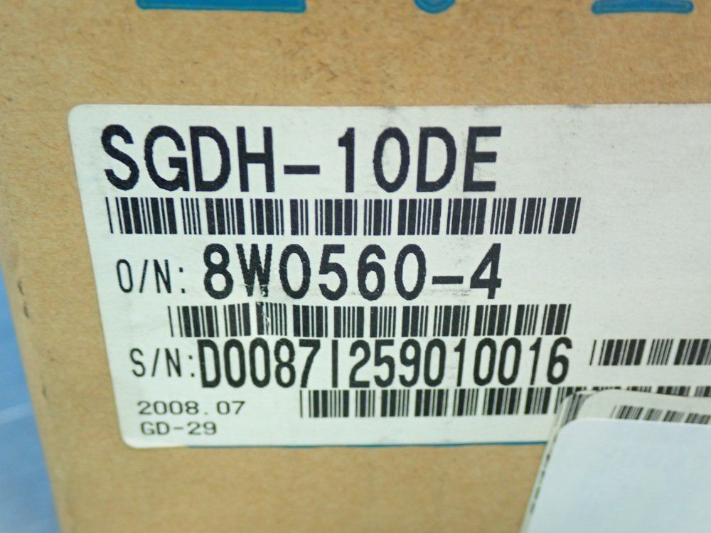 Yaskawa Sigma Ii Series Servopack Ac Servo Drive Servo Amplifier - Sgdh-10de