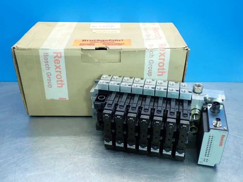 Rexroth 3/8" Port Pneumatic Manifold - R480222876