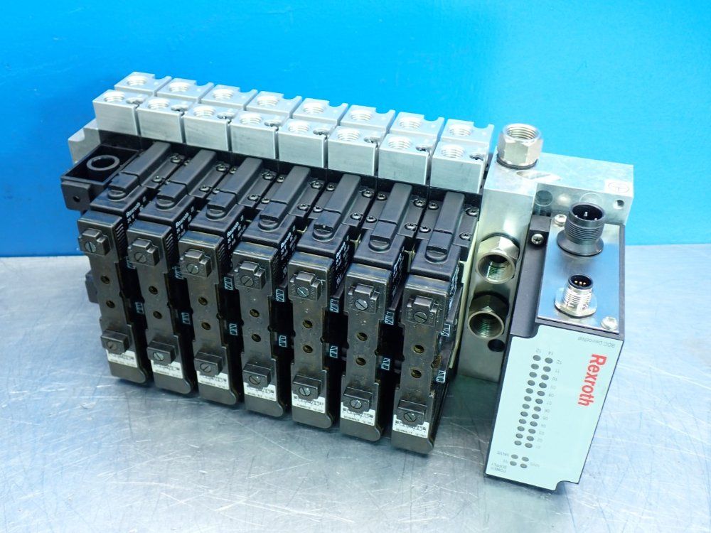Rexroth 3/8" Port Pneumatic Manifold - R480222876