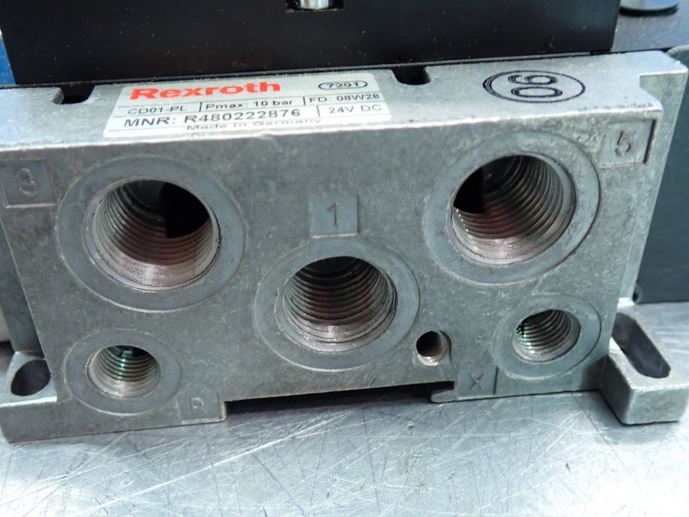 Rexroth 3/8" Port Pneumatic Manifold - R480222876