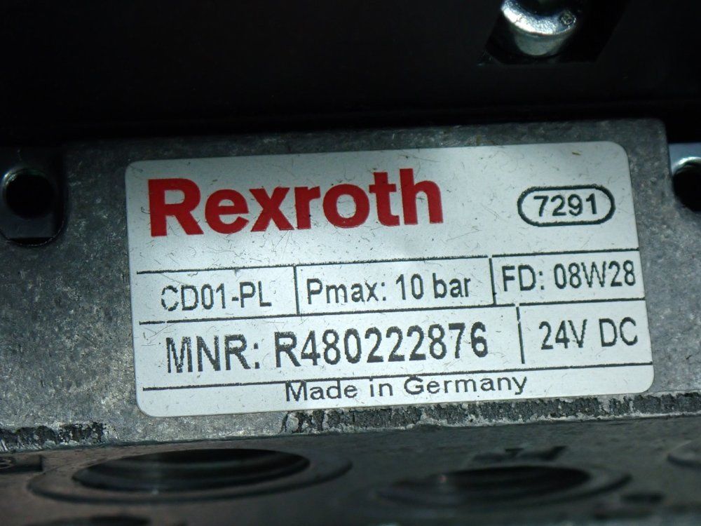 Rexroth 3/8" Port Pneumatic Manifold - R480222876