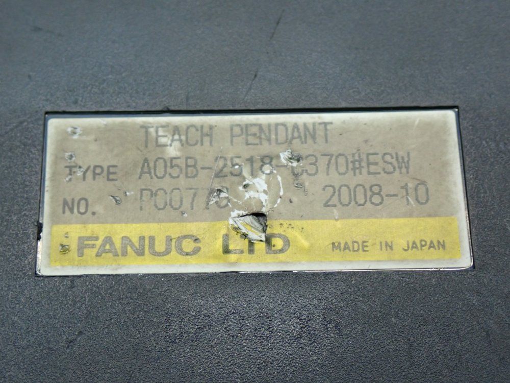 Fanuc Material Handling Teach Pendant - A05b-2518-c370#esw