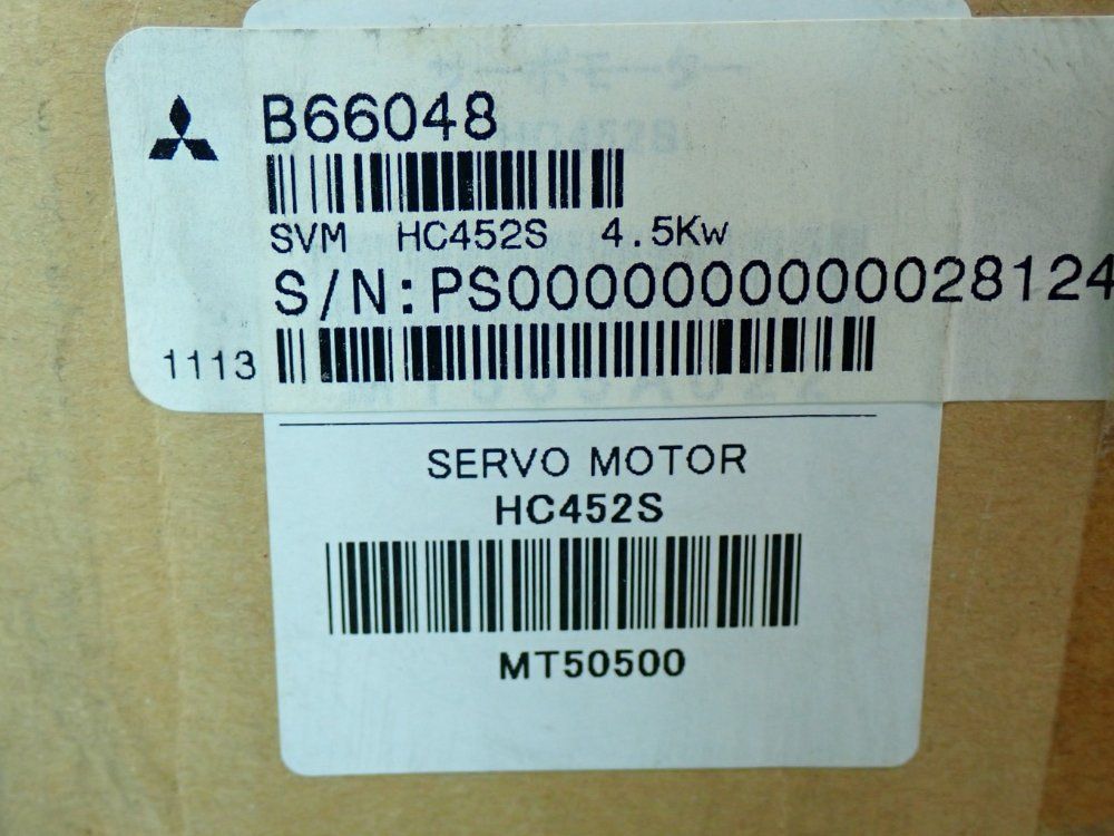 Mitsubishi Electric Ac Servo Motor - Hc452s