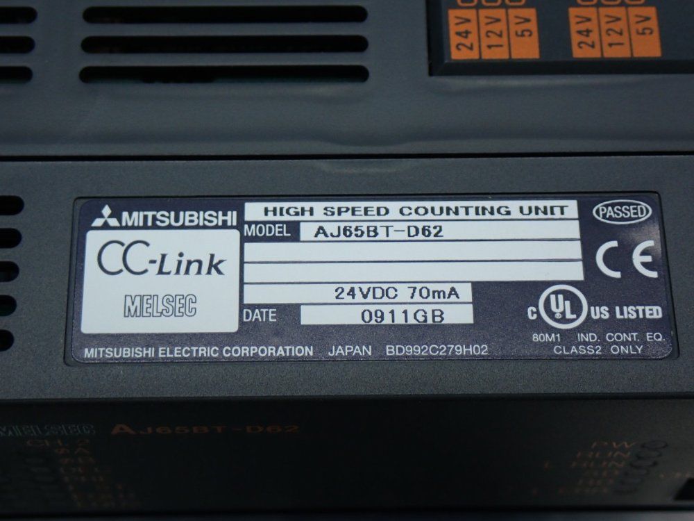 Mitsubishi 200 Kpps Max Count Speed High Speed Counter Module - Aj65bt-d62