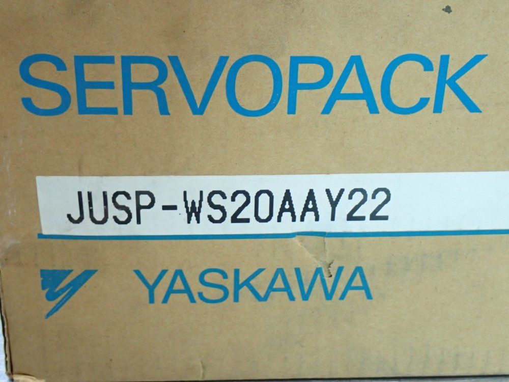 Yaskawa Servopack Servo Amplifier - Jusp-ws20aay22