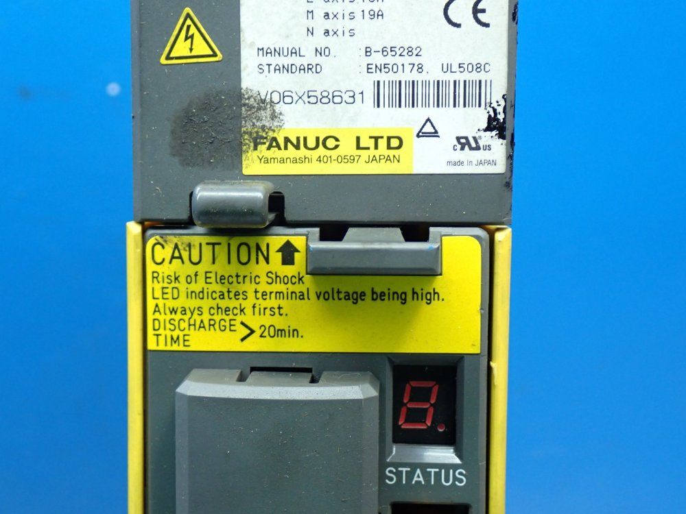 Fanuc Dual Axis Servo Drive Servo Amplifier - A06b-6114-h208