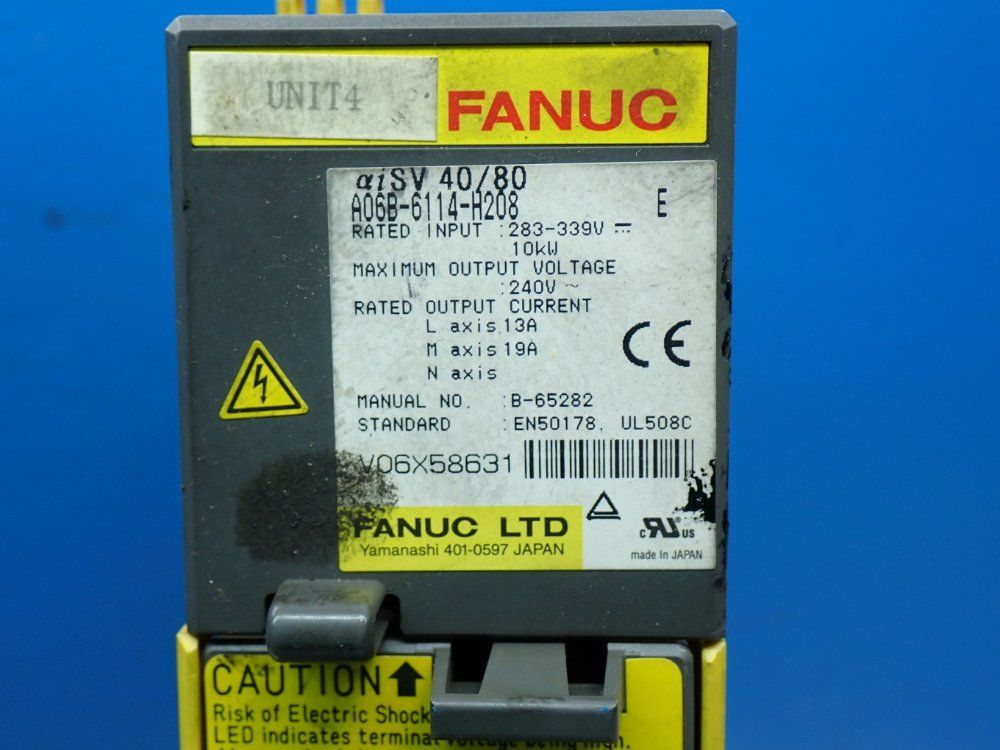 Fanuc Dual Axis Servo Drive Servo Amplifier - A06b-6114-h208