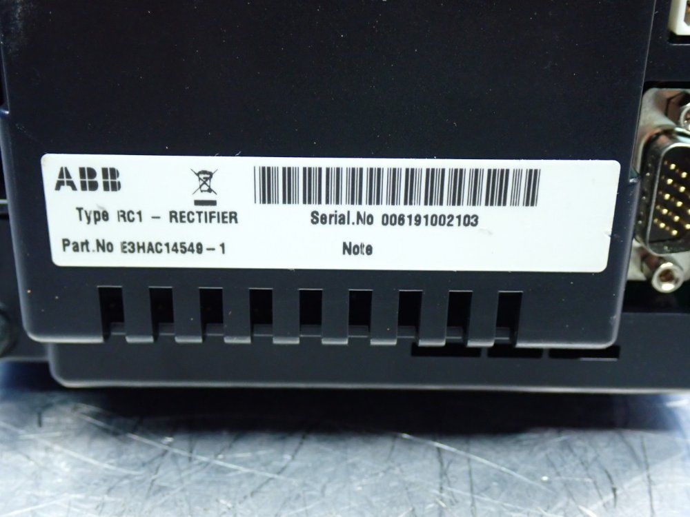 Abb Rectifier Unit - 2hac14549-1/11a