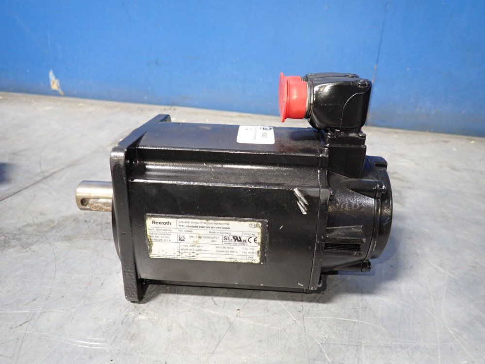 Rexroth Msk060b-0600-nn-m1-up0-nnnn Permanent Magnet Motor - Msk060b-0600-nn-m1-up0-nnnn