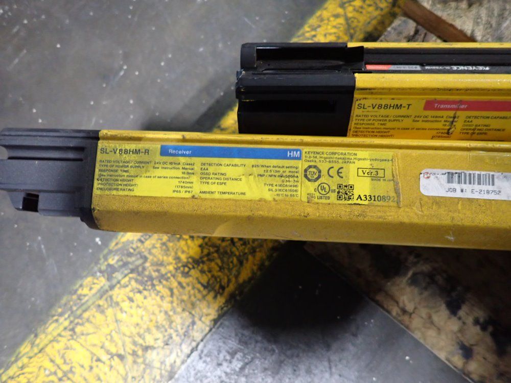 Keyence Light Curtains