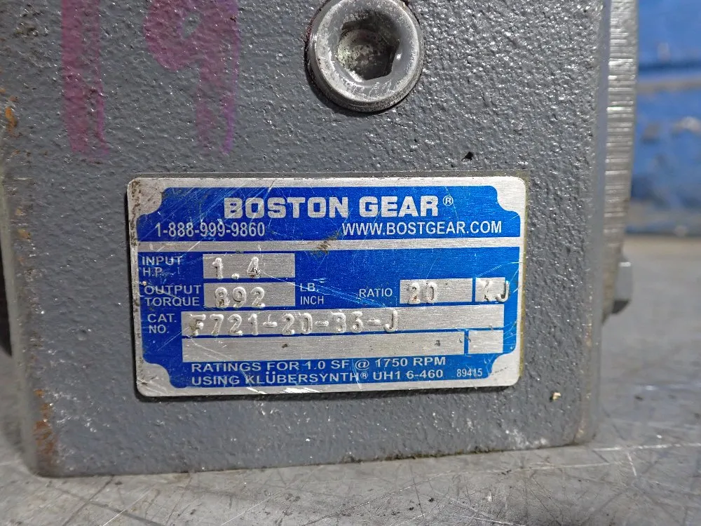 Boston 892 In Lbs Gear Reducer - Ia50kj