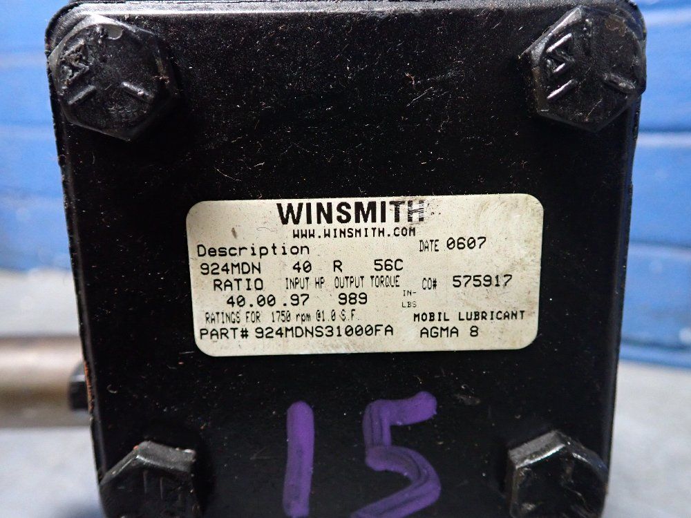 Winsmith Gear Reducer