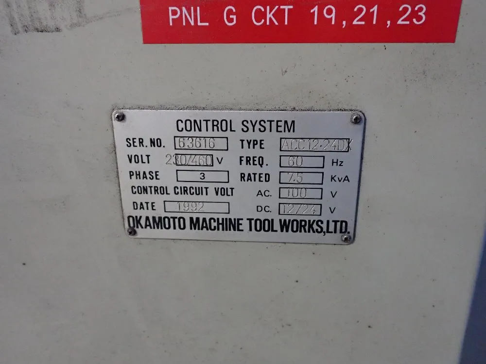 Okamoto Surface Grinder