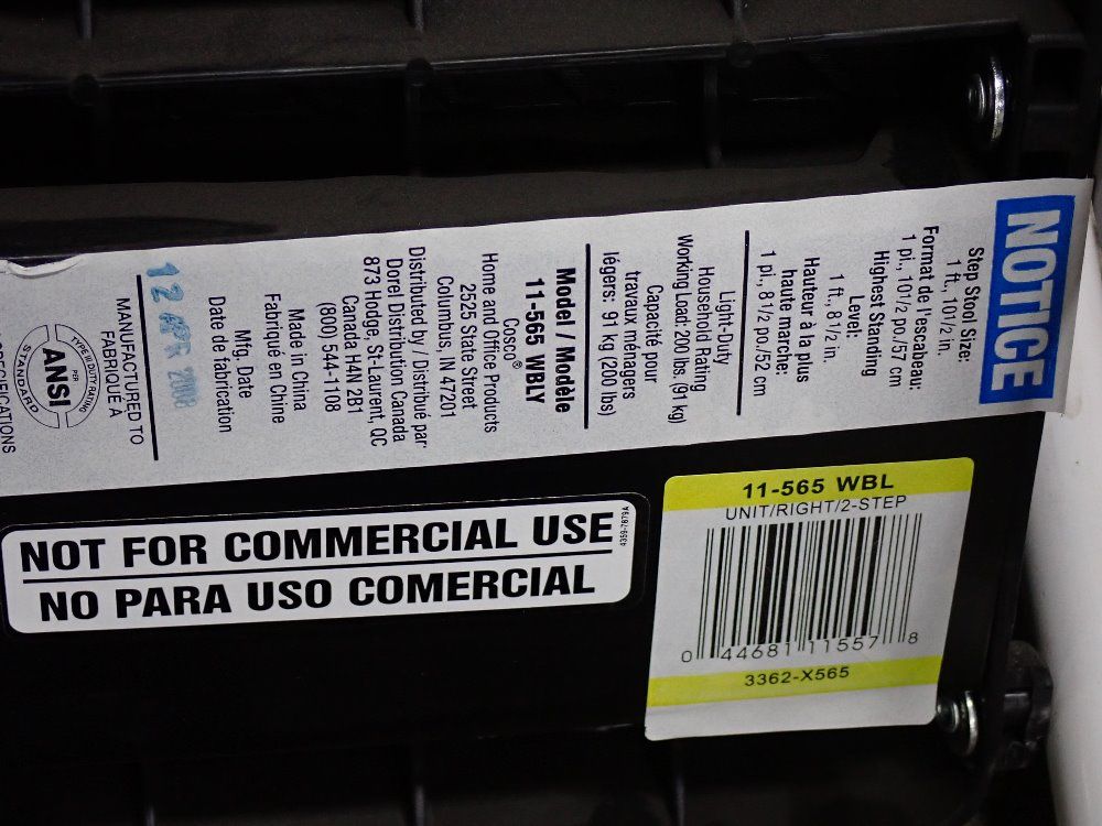 Saftey First Step Ladder - 11-565wbly