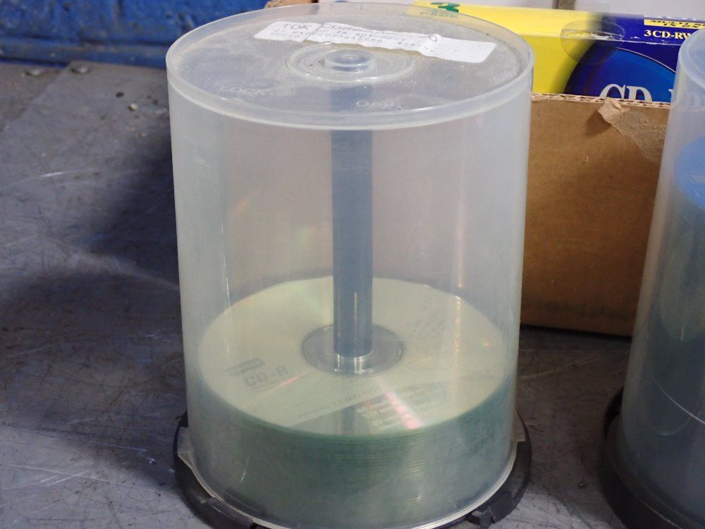 Sony/memorex/hp Cd's, Cd Sleeves, Cd Holders