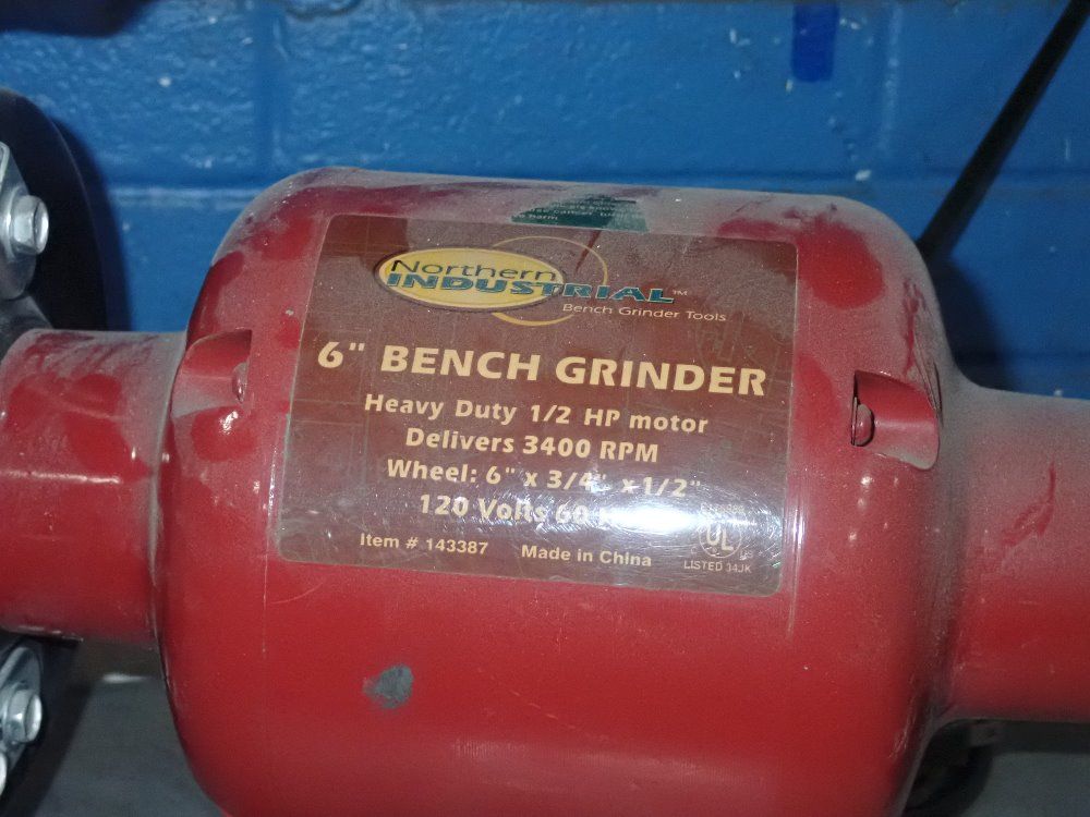 Northern Industrial 6 Bench Grinder