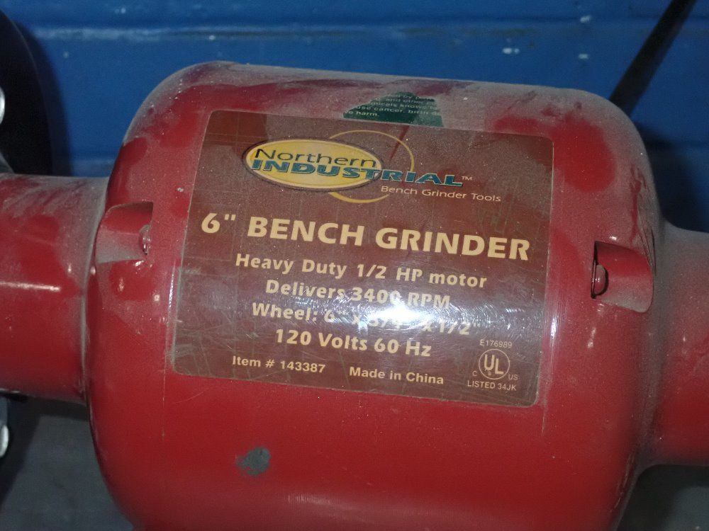 Northern Industrial 6 Bench Grinder