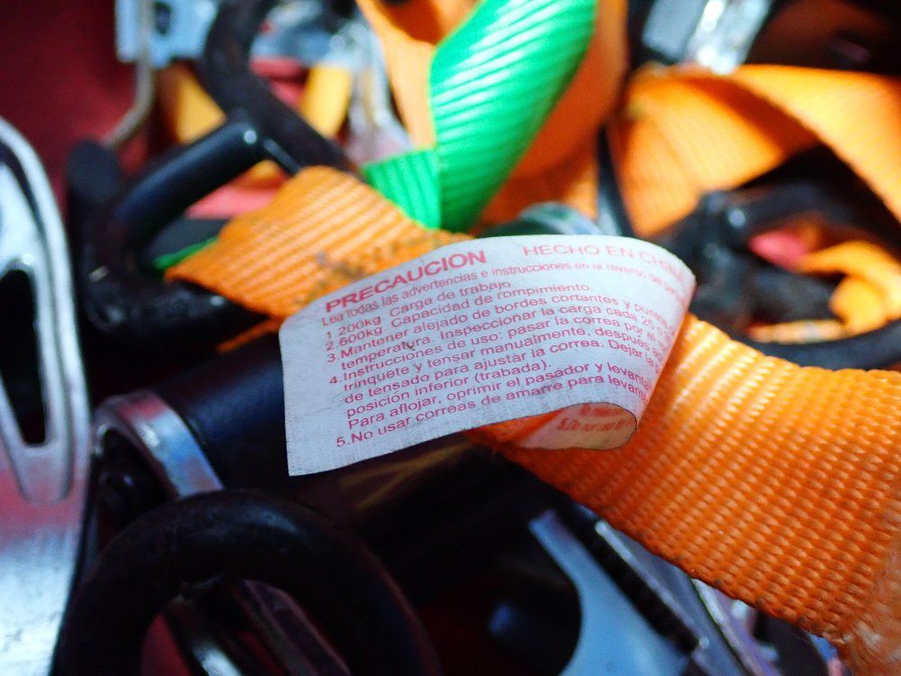 Smartstraps 1320lbs Ratchet Straps, Hook, Dials