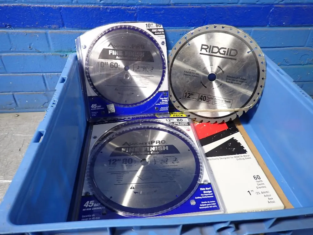 10" AND 12" SAW BLADES