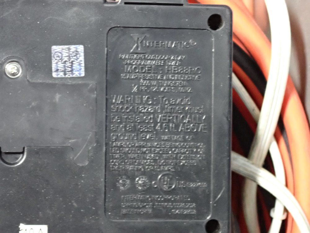 Black And Decker, Intermatic 15amps Extension Cords, Outdoor Timer - Hb88rc