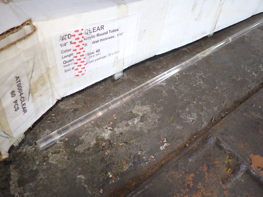 72" Plastic Pipes - At0004-clear