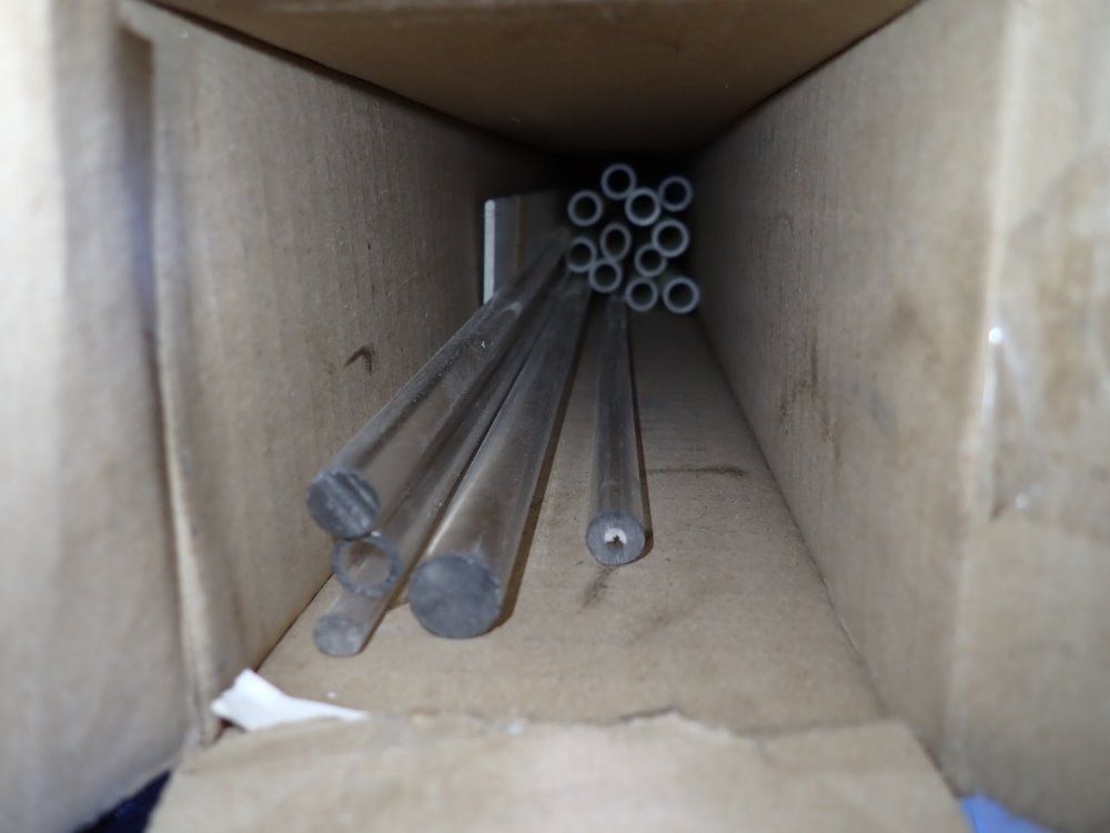 72" Plastic Pipes - At0004-clear