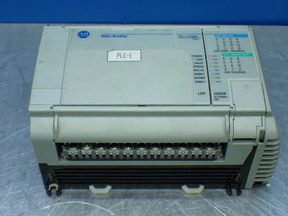 Allen-bradley Micrologix 1500 Processor Unit W/1764-28bxb Base - 1764-lrp