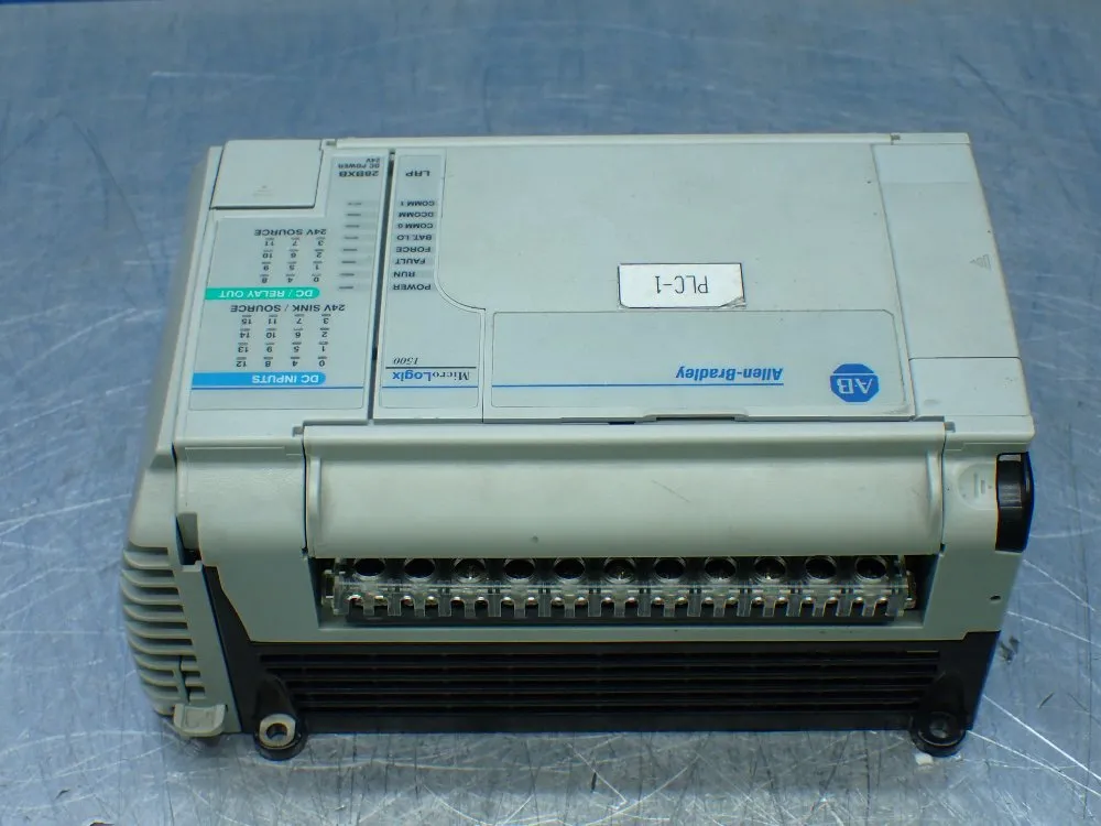 Allen-bradley Micrologix 1500 Processor Unit W/1764-28bxb Base - 1764-lrp