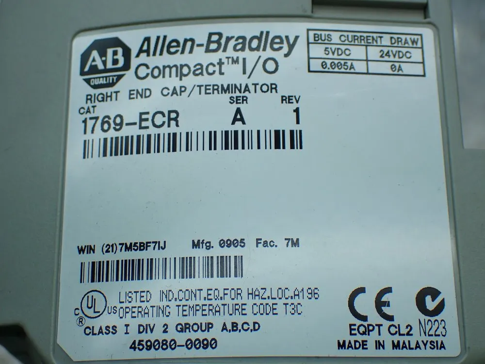 Allen-bradley Micrologix 1500 Processor Unit W/1764-28bxb Base - 1764-lrp