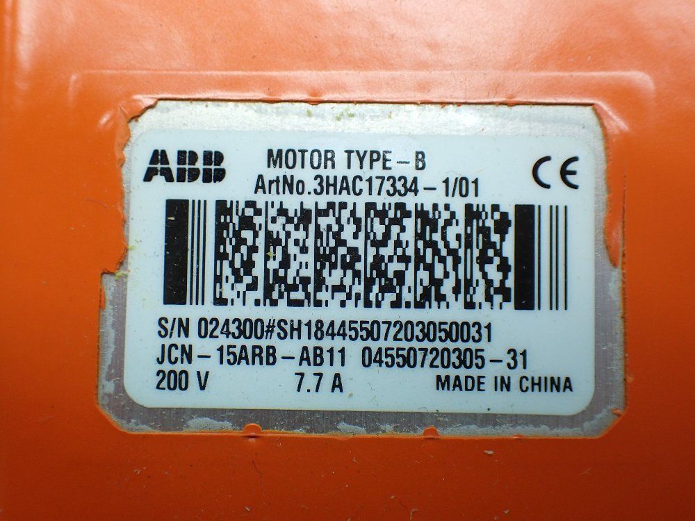 Abb Ac Servo Motor. - 3hac17334-1/01