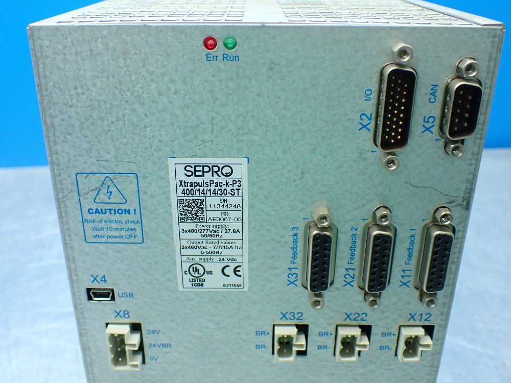 Sepro Servo Drive. Xtrapulspac-k-p3 400/14/14/30-st - Ae3067-05
