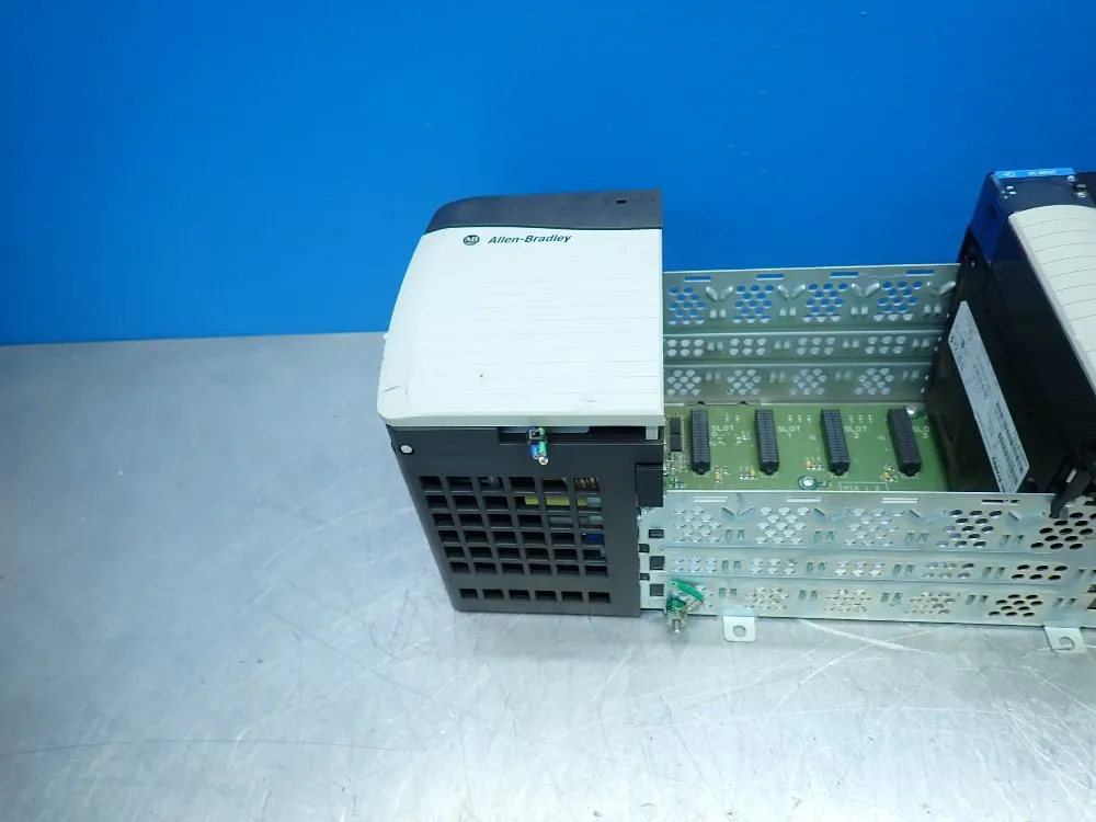 Allen-bradley Controllogix 17-slot Chassis With Psu And I/o Modules - 1756-a17
