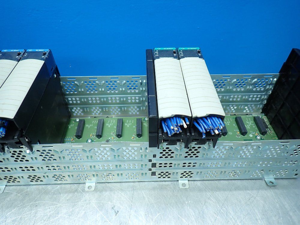 Allen-bradley Controllogix 17-slot Chassis With Psu And I/o Modules - 1756-a17
