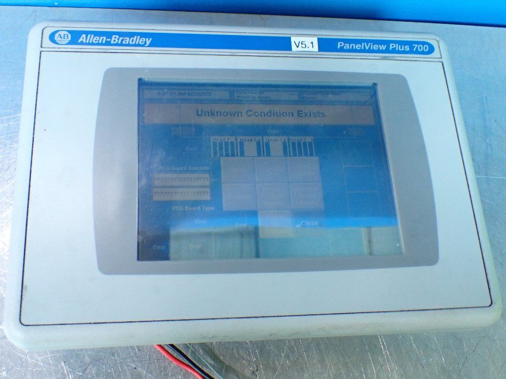 Allen-bradley Panelview Plus Operator Panel. - 2711p-t7c4d6