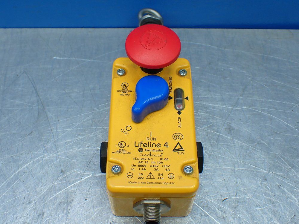 Allen-bradley Lifeline 4 Guardmaster Pull Cable Switch - 440e-l2nnnys
