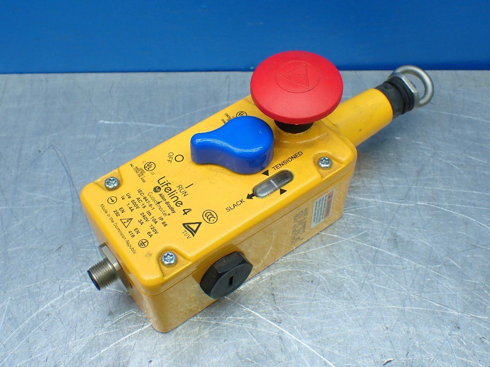 Allen-bradley Lifeline 4 Guardmaster Pull Cable Switch - 440e-l2nnnys
